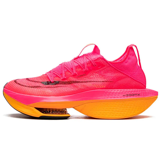 AIR ZOOM ALPHAFLY NEXT 2, Alphafly Next 2 Hyper Pink Laser Orange, tênis Nike Alphafly, tênis para corrida Nike, tênis de performance Nike, tênis Hyper Pink Laser Orange, tênis para maratona, Nike Alphafly performance, tênis de alta performance para corre