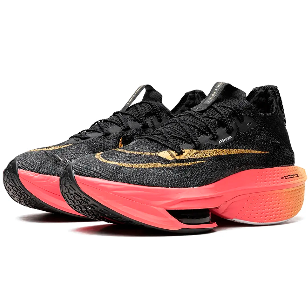 Air Zoom Alphafly NEXT 2, Alphafly NEXT 2 Black Sea Coral, tênis Nike Alphafly, tênis de corrida Nike, tênis de performance Nike, tênis Black Sea Coral, tênis para maratona, Nike Alphafly NEXT 2, tênis de alta performance para corredores, tênis Nike confo