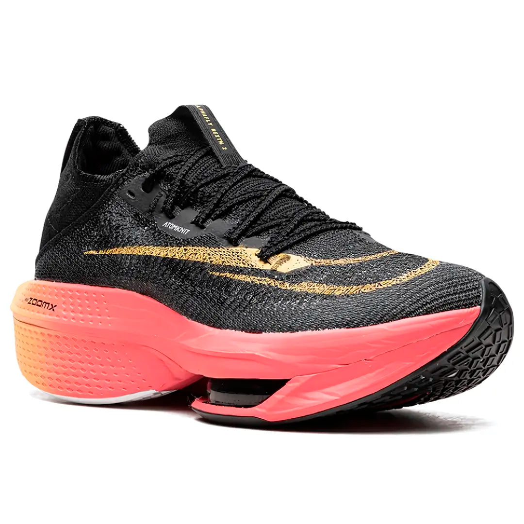 Air Zoom Alphafly NEXT 2, Alphafly NEXT 2 Black Sea Coral, tênis Nike Alphafly, tênis de corrida Nike, tênis de performance Nike, tênis Black Sea Coral, tênis para maratona, Nike Alphafly NEXT 2, tênis de alta performance para corredores, tênis Nike confo