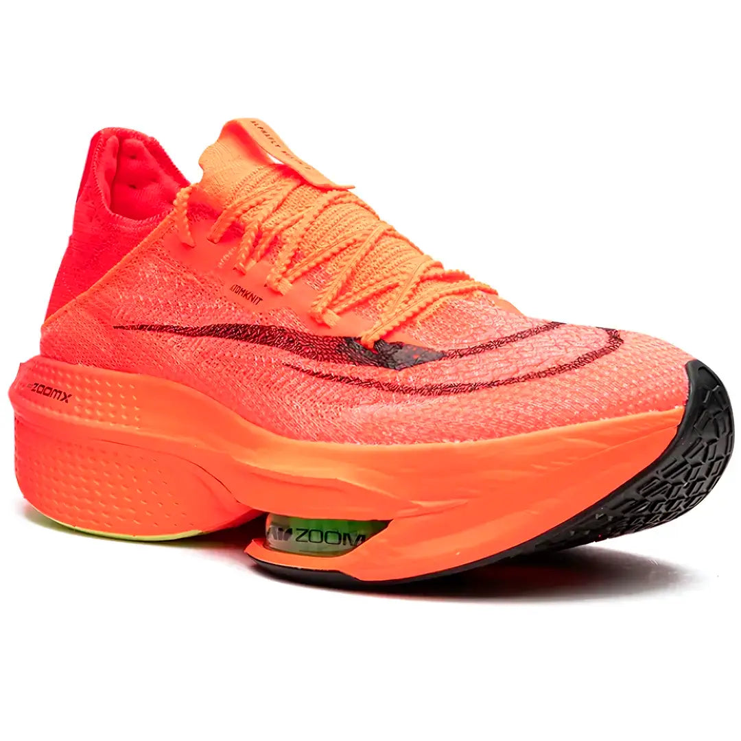Air Zoom Alphafly Next 2, Alphafly Next 2 Total Orange, tênis Air Zoom Alphafly, tênis para corrida Nike, Nike Alphafly, tênis de corrida Nike, tênis de alta performance, tênis para maratona Nike, tênis total orange, Air Zoom Alphafly confortável